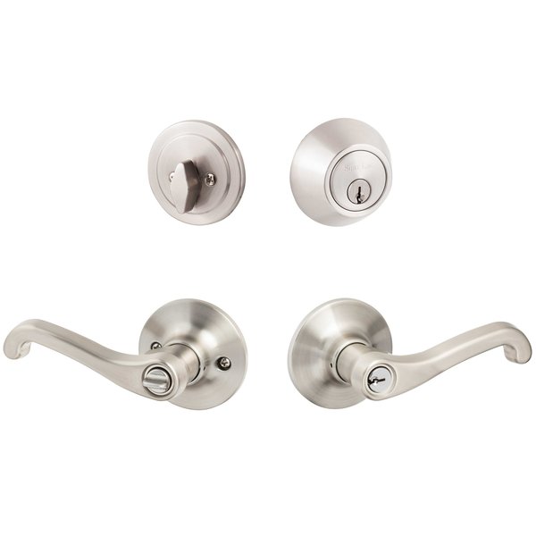 Sure-Loc Hardware Sure-Loc Hardware Sage Entry Lever and Deadbolt Combo, Satin Nickel SG107/DB201 15